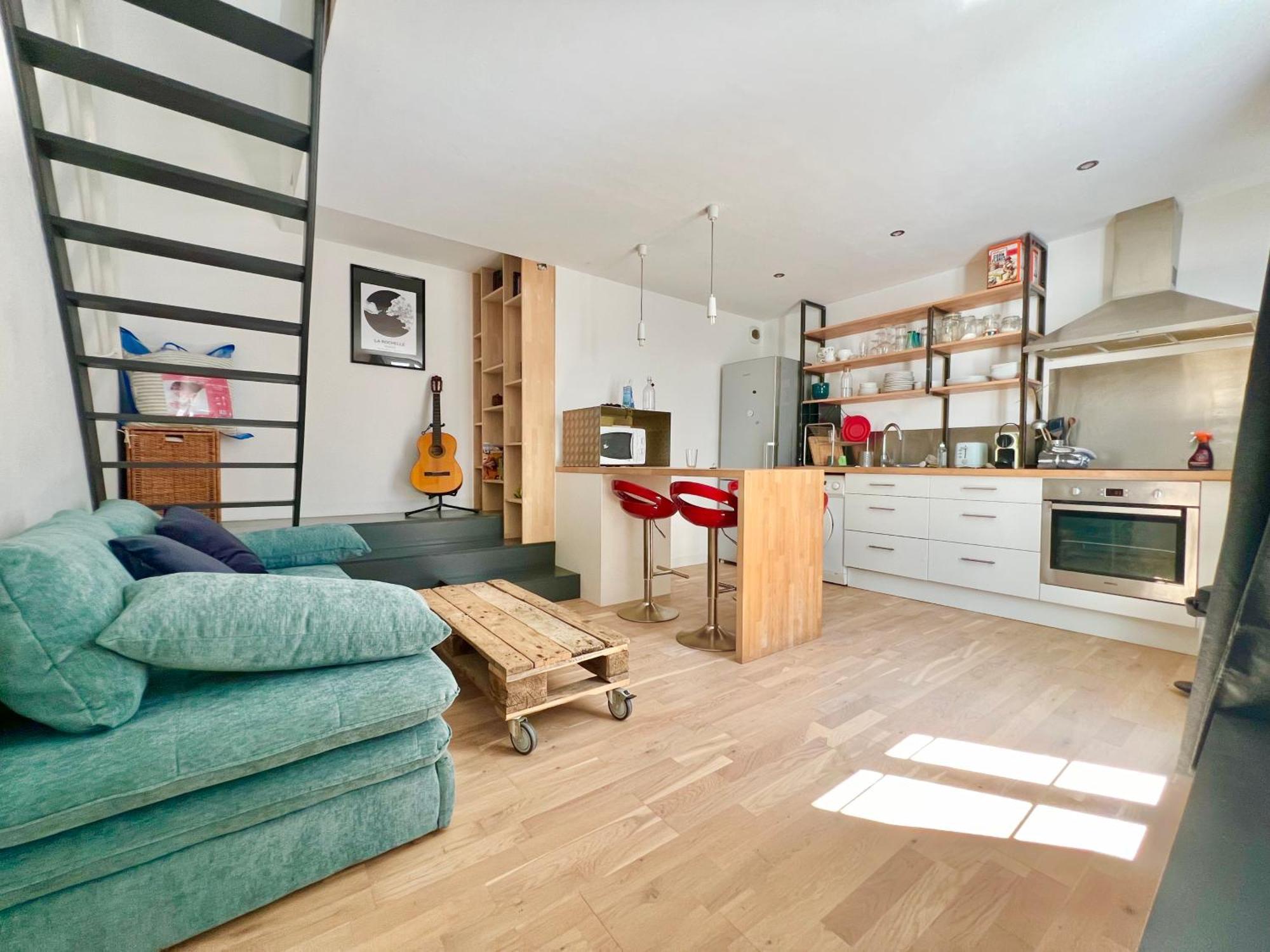 Appartement Sur Le Port - Duplex Cosy & Moderne Face Au Port - Wifi Gratuite - Parfaitement Equipe ลาโรแชล ภายนอก รูปภาพ